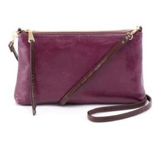 NWT HOBO Darcy- Convertible Crossbody- eggplant